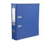 Deli Polypropylene A4 Half Coated Rado Lock and Metal Protective Rail Lever Arch File, 76 mm Size, Blue